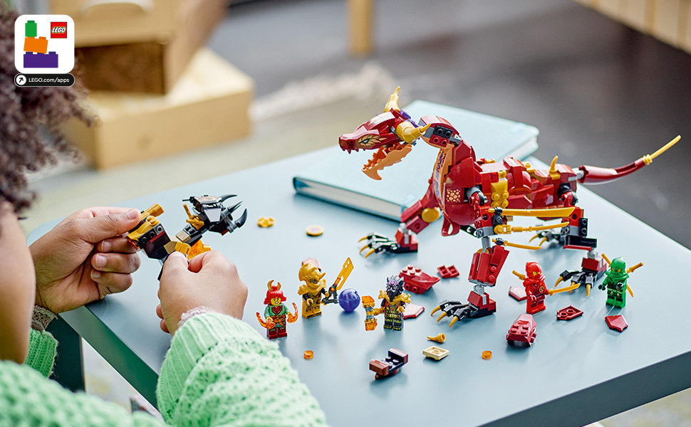 LEGO-NINJAGO-Heatwave-Transforming-Lava-Dragon-71793-Building-Toy-Set-479-Pieces-lrm71793